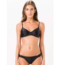 Bikini liso preto top comfort Acapulco