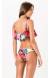 Bikini babado floral estampado Babadinho