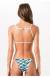 Bikini top esportivo estampa localizada Begonia