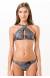 Bikini cortinao cruzado noturno Grasse