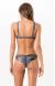 Bikini cortinao cruzado noturno Grasse