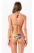 Bikini frufru floral laranja Montreal