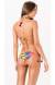 Bikini frufru floral laranja Montreal