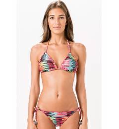 Bikini frufru listrado colorido Risk Marrakesh