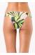 Bikini cropped babado floral Saint-malo