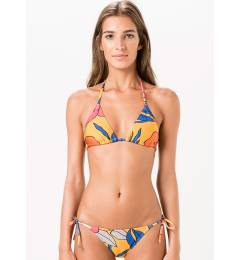Bikini cortininha floral laranja Wanda Lumier