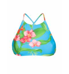 High Neck - Soutien Aloha Cropped Faixa
