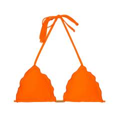 Top laranja com frufru Soutien Ambra Frufru Sombrero