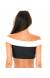 Soutien ombro a ombro cropped Soutien Black And White