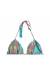 Top cortininha com pompom Soutien Fractal Frufru