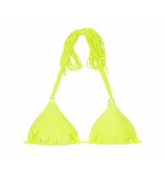 Cortininha amarelo Soutien Franja Acid