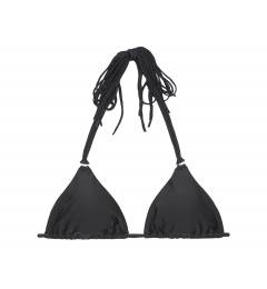 Cortininha com franjas Soutien Franja Preto