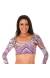 Cropped top manga longa Soutien Samarcanda Hello