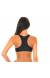 top cropped top Soutien Sporty Preto