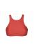 Top cropped vermelho Soutien Sporty Red