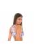 Crop top Soutien Tiejean Sporty