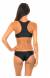 Biqu�ni cropped top Sporty Preto