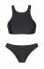 Biqu�ni cropped top Sporty Preto