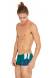 Sunga boxer com recorte branco Monz Fit Bandeira