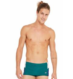 Sunga boxer com recorte branco Monz Fit Bandeira