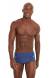 Sunga azul boxer nataao - Savio Fit Marinho