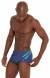 Sunga azul boxer nataao - Savio Fit Marinho