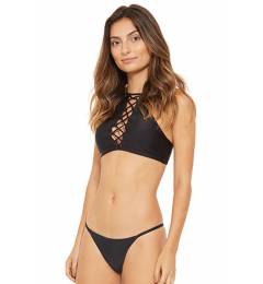 Cropped esportivo liso - Prata Preto