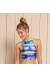 Top cropped estampado Soutien Alisha