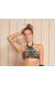 Top cropped arara Soutien Baiana