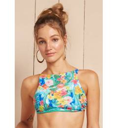 Top floral nadador Soutien Diamante