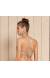 Cropped esportivo estampa azul Soutien Lua Cheia