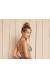 Top transpassado multicolorido Soutien Orfeu