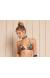 Top cortininha arara frufru Soutien Veneza