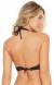 Top aro liso preto - Top Fox Preto
