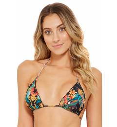 Top triangulo tradicional estampado Top Mel Realeza