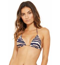 Top triangulo tradicional zebrado Top Mel Zebrado