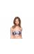 Top meia ta�a estampa floral Soutien Atlantico Norte