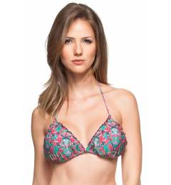 Top frufru estampado Soutien Litoral Europeu