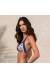 Top triangulo bicolor Soutien Lua Shell