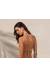 Top frufru metalizado Soutien Sophia Dourado