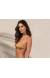 Top frufru metalizado Soutien Sophia Dourado