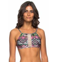 Cropped maxi estampa Top Daniela Native