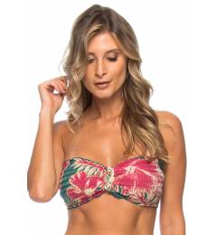 Rop tomara q caia maxi estampa costela de adao Top Hibisco Cos