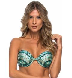 Top tomara que caia balconet Top Scales Media Blue