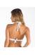 Top triangulo fixo bojo branco Soutien Coral Branco