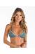 Top estampa geometrica transparencia Soutien Paulistano