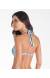 Top balconet estampa azul Soutien Peixe Borboleta
