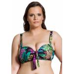 Top estampa coral lao - Top Bella Plantas Plus