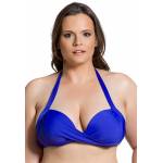 Top meia taa liso azul plus - Top Classic Cobalt Plus