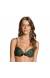 Top liso verde laco frente - Top Pleated Kaki